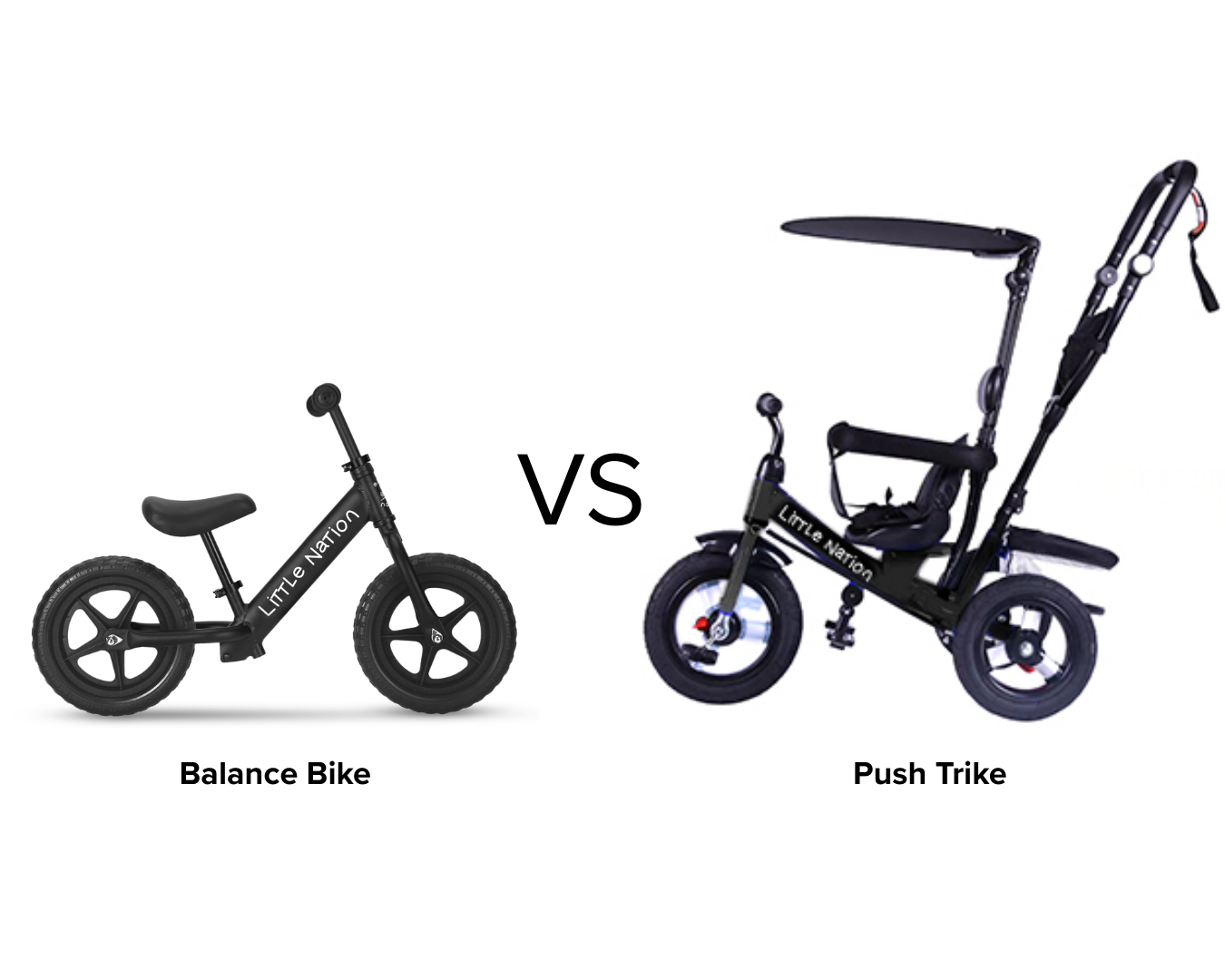 Push Trike vs Balance Bike — Which Is Best for 1–3 Year Olds?