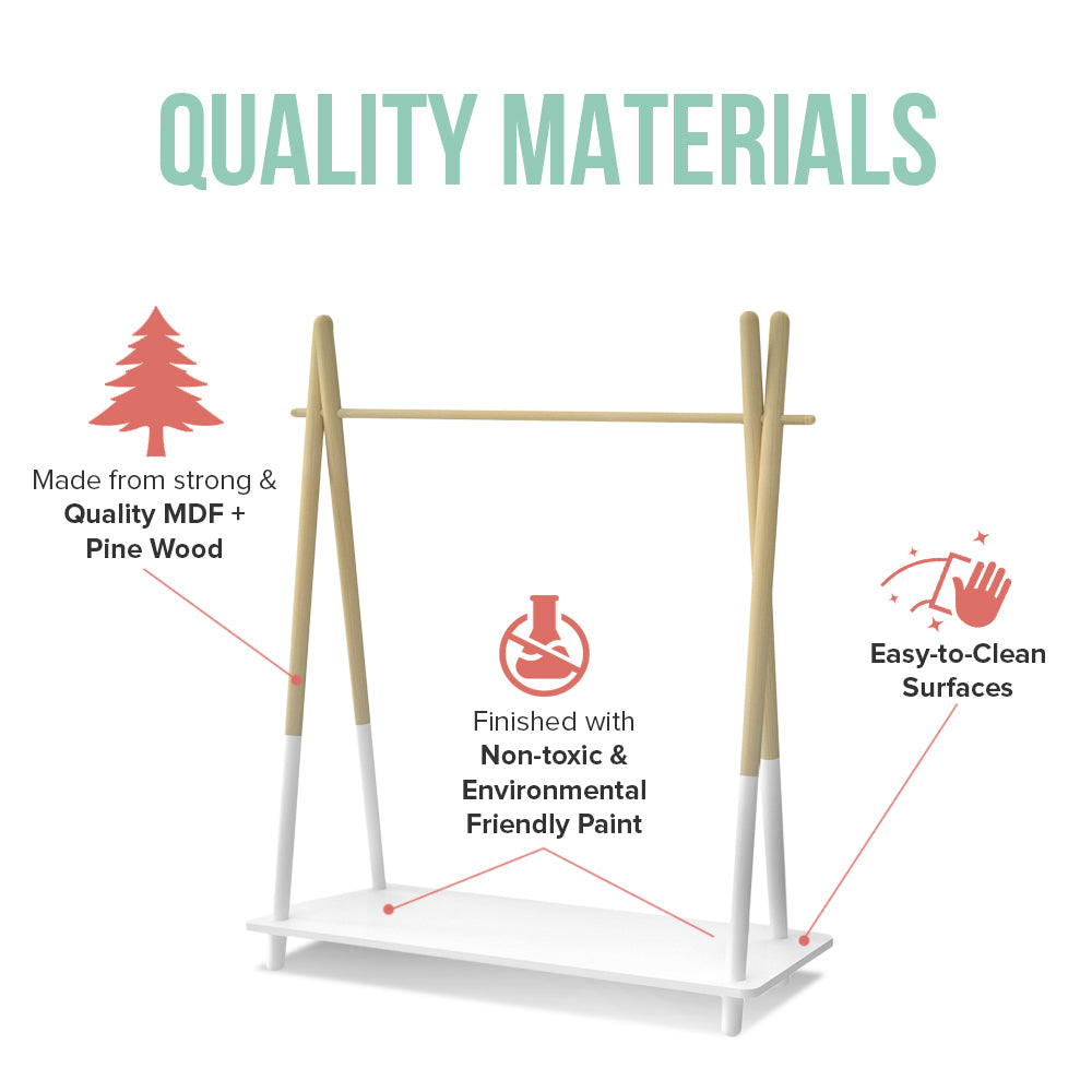 Ava Clothes Rack Organizer