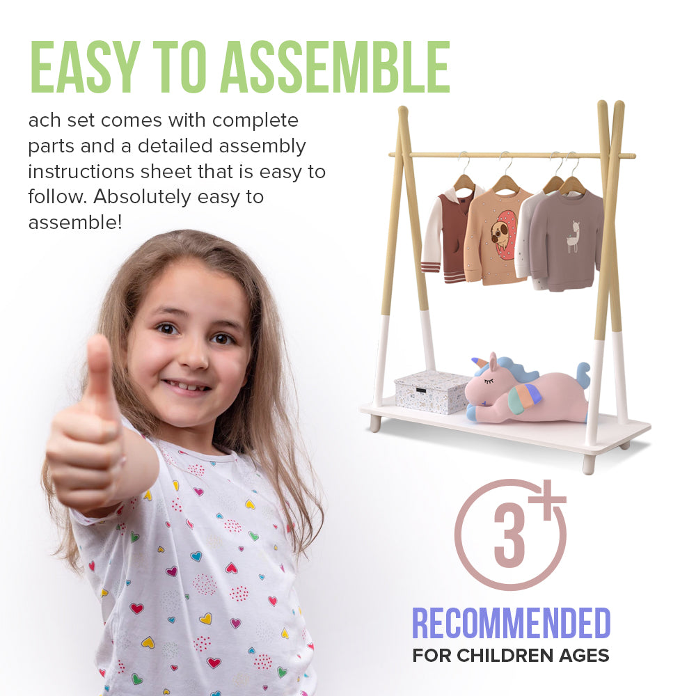 Ava Clothes Rack Organizer