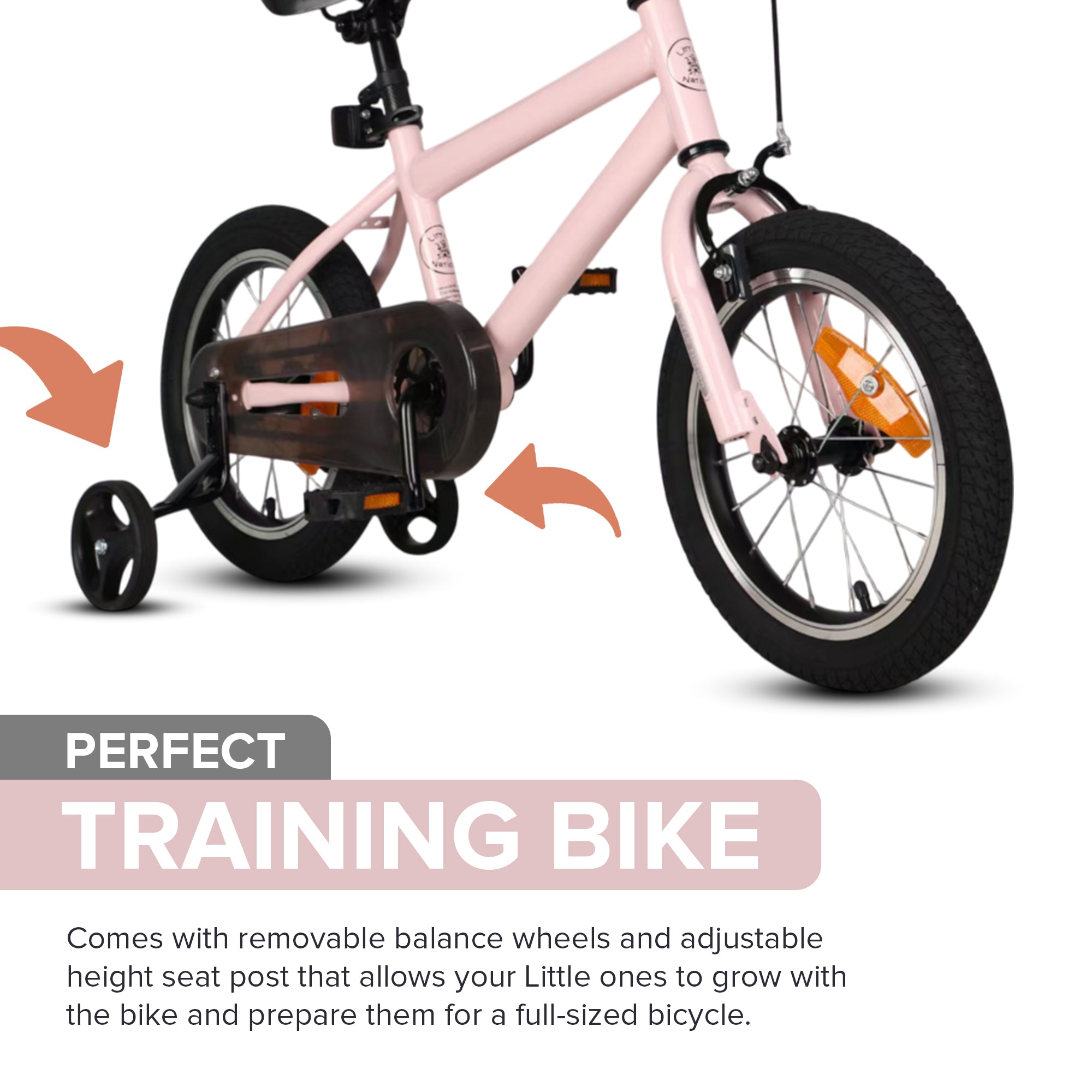 14 Inch Pedal Bike 3–6 Years