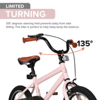 14 Inch Pedal Bike 3–6 Years