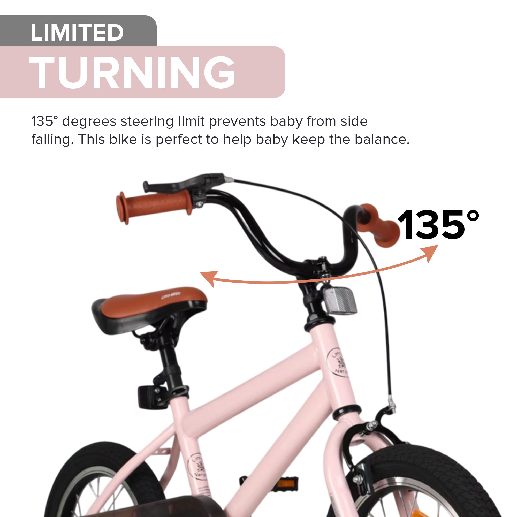 14 Inch Pedal Bike 3–6 Years