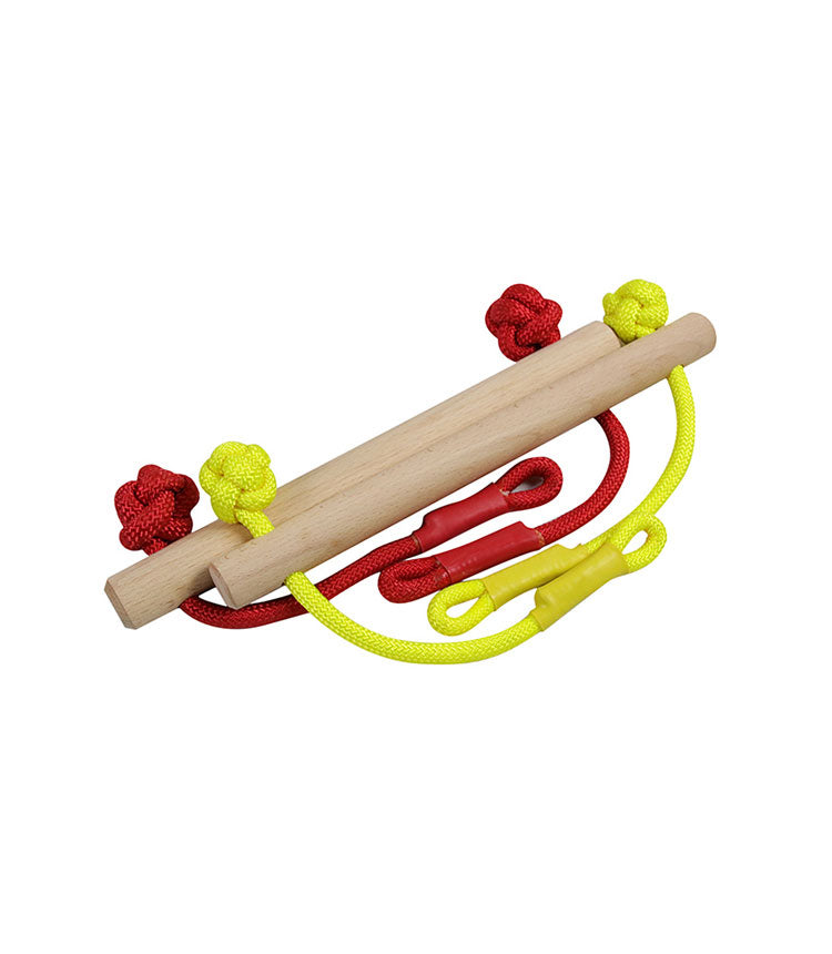 2 x 50ft Slacklines with Ninja Warrior 10pc Obstacle Course