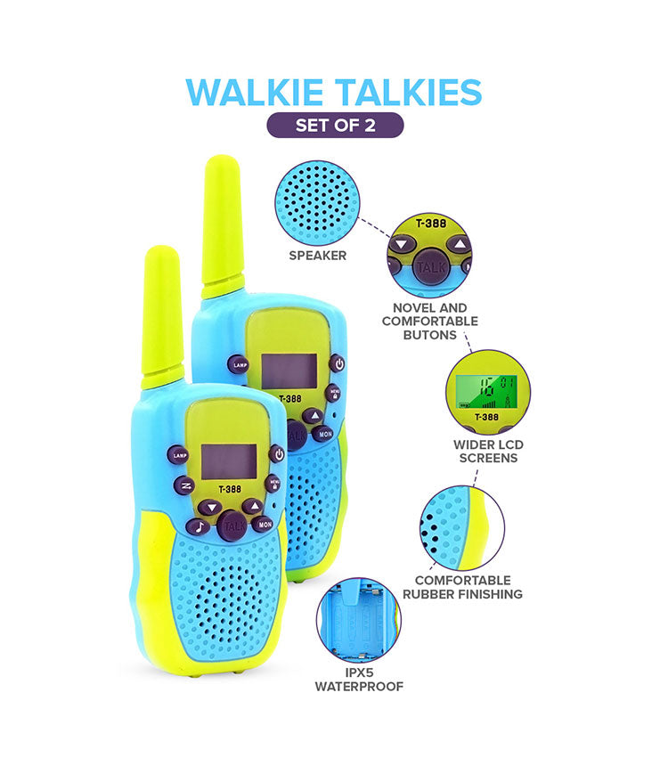 Kids Walkie Talkies Set of 2