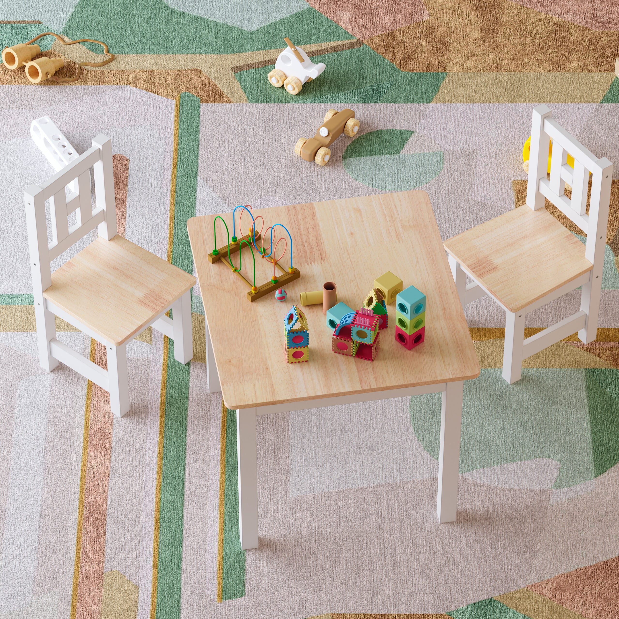 Hendrix Kids Table and Chairs Set