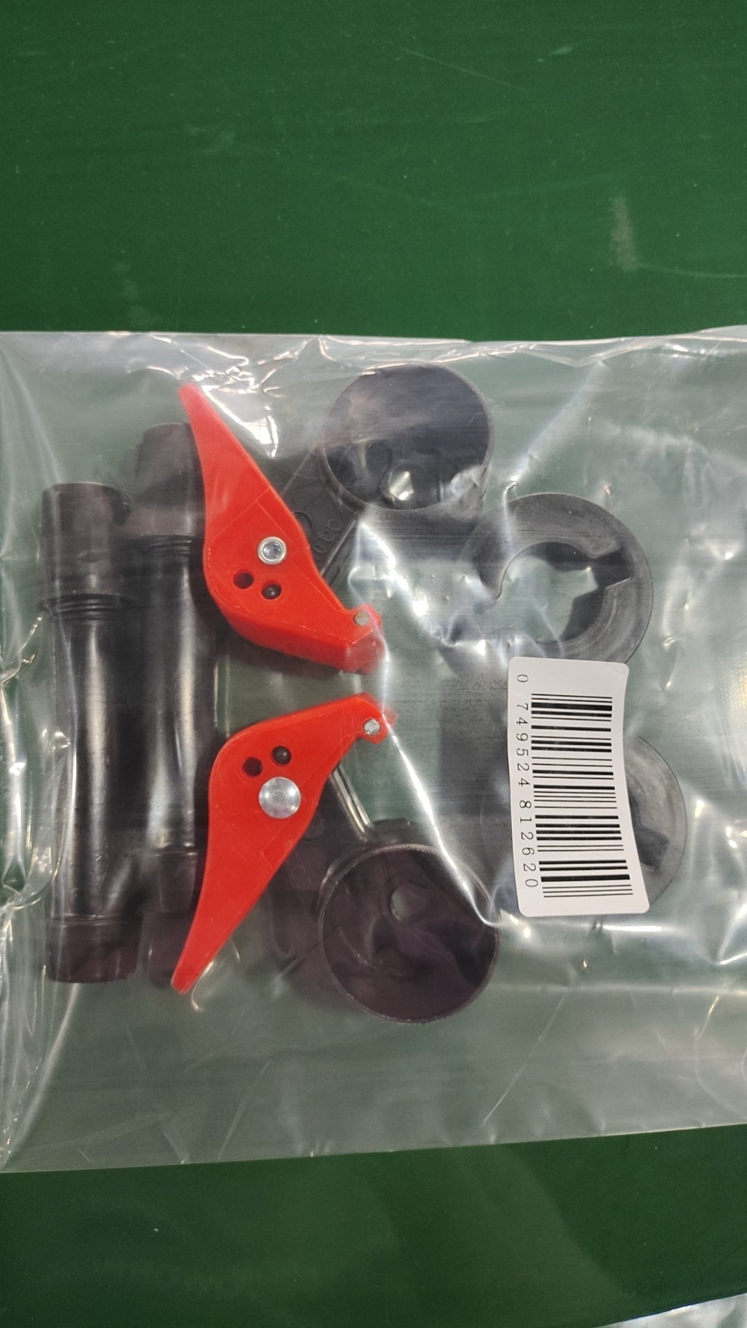 trike brakes, handlebar bushing,plastic screw connector