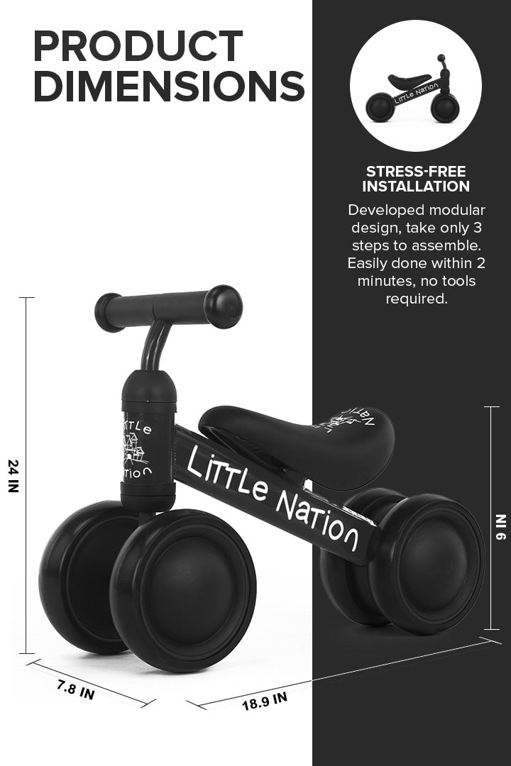 Baby Balance Bike – 18–24 Months