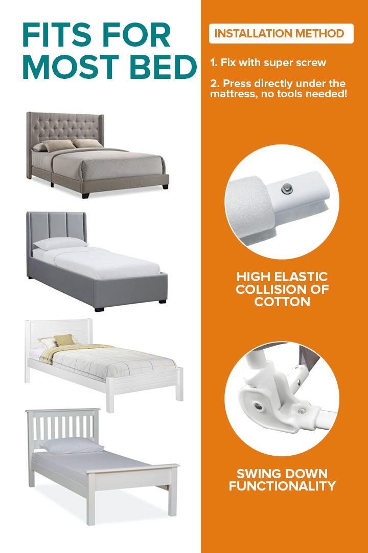 Bedside Rail Safety Guard 1.2 meter