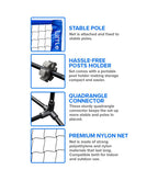 Adjustable Tennis and Badminton Net for Kids