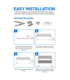 Adjustable Tennis and Badminton Net for Kids