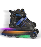 Roller Blades In-Line Skate Blue Medium (9 13 yo)