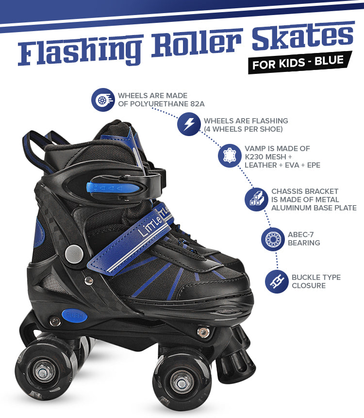 Roller Skate Blue Small (6 8 yo)