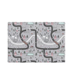 Baby Play Mat - Scandi Roads - Grey Cube (Large)