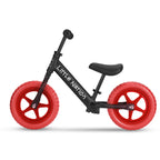 Balance Bike - Black frame and Red wheels