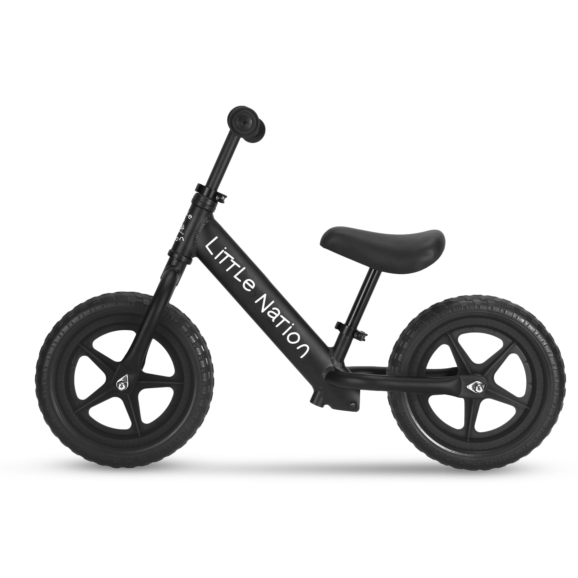 Balance Bike Aluminium - Black