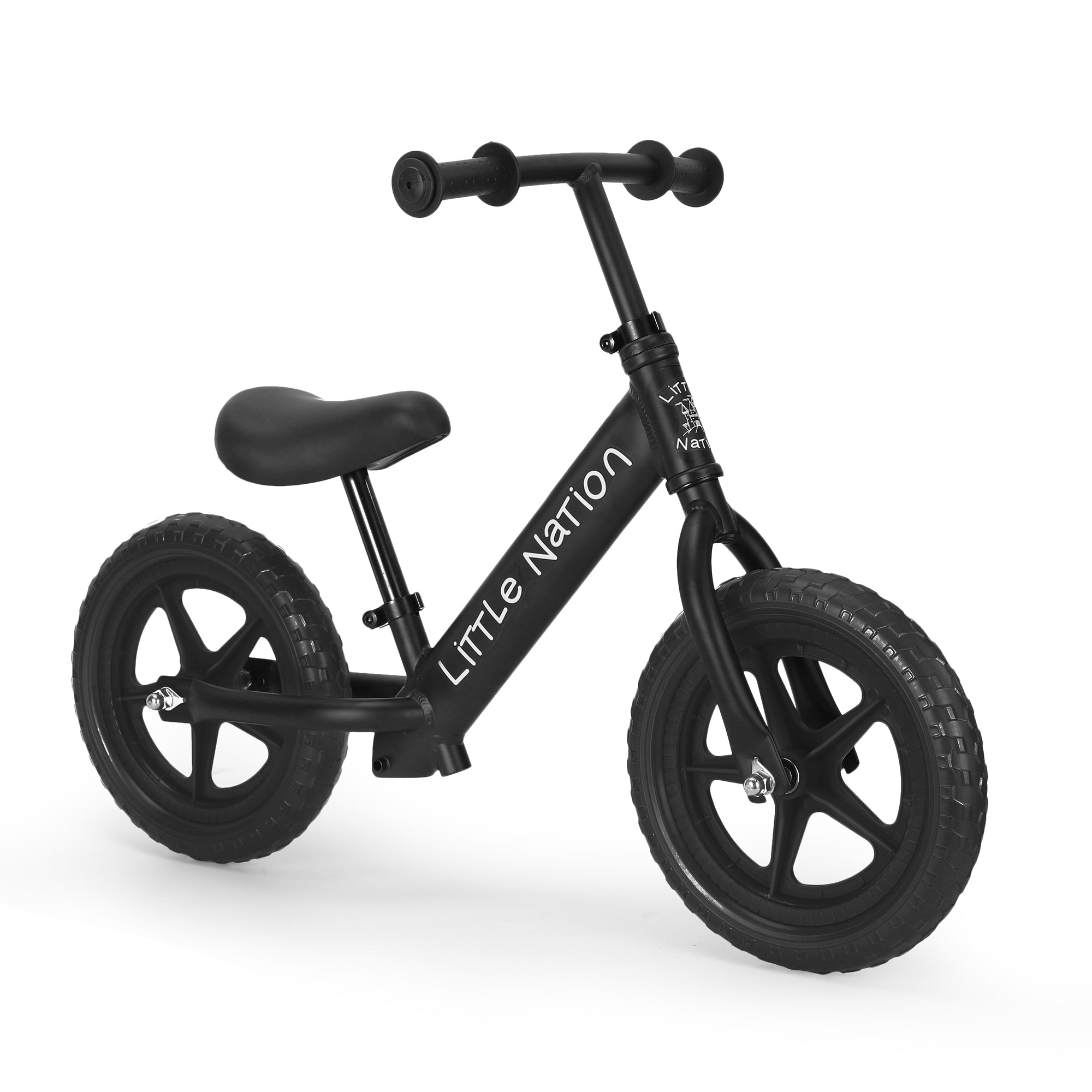 Balance Bike Aluminium - Black