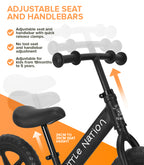 Balance Bike Aluminium - Black