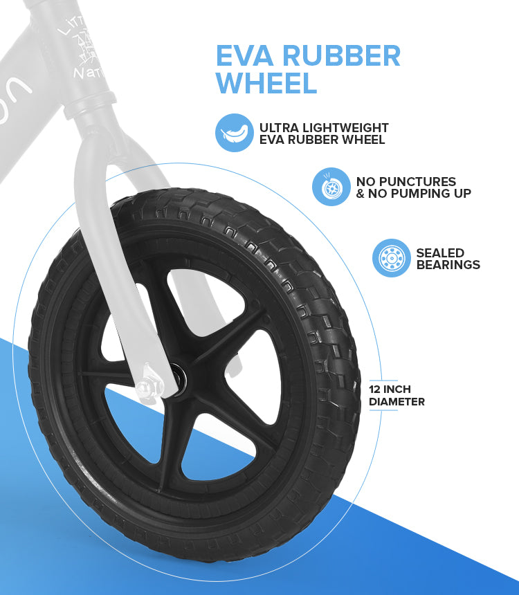 Balance Bike Aluminium - Blue