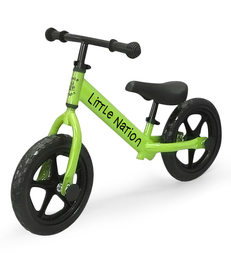 Balance Bike Aluminium - Green
