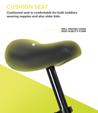 Balance Bike Aluminium - Green