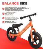 Balance Bike Aluminium - Orange