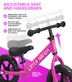 Balance Bike Aluminium - Pink