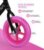 Balance Bike - Black frame and Pink wheels