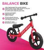 Balance Bike Aluminium - Red