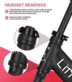 Balance Bike - Black frame and Red wheels