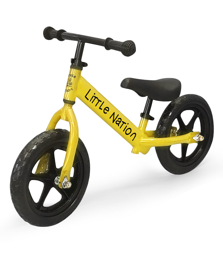 Balance Bike Aluminium - Yellow