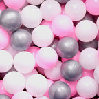 Pit Balls 200 pcs (Light pink, Grey, White)