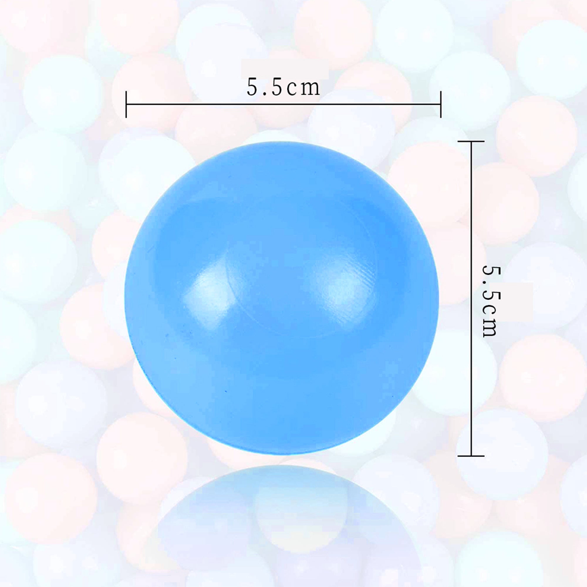 Pit Balls 200 pcs (Light blue, Grey, White)