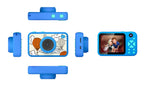 Kids Camera Blue - hot-air balloons