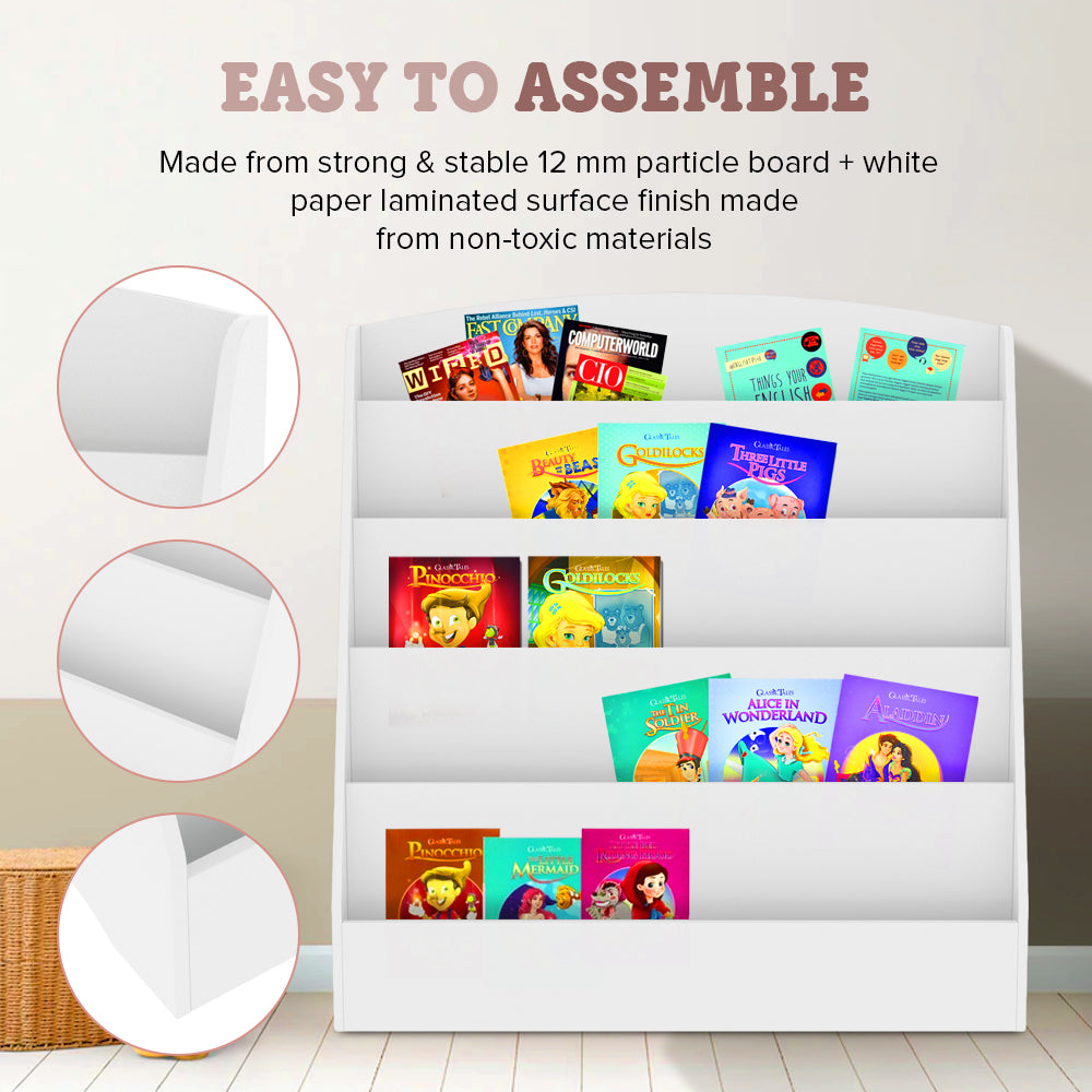 Oliver Book Shelf (White)