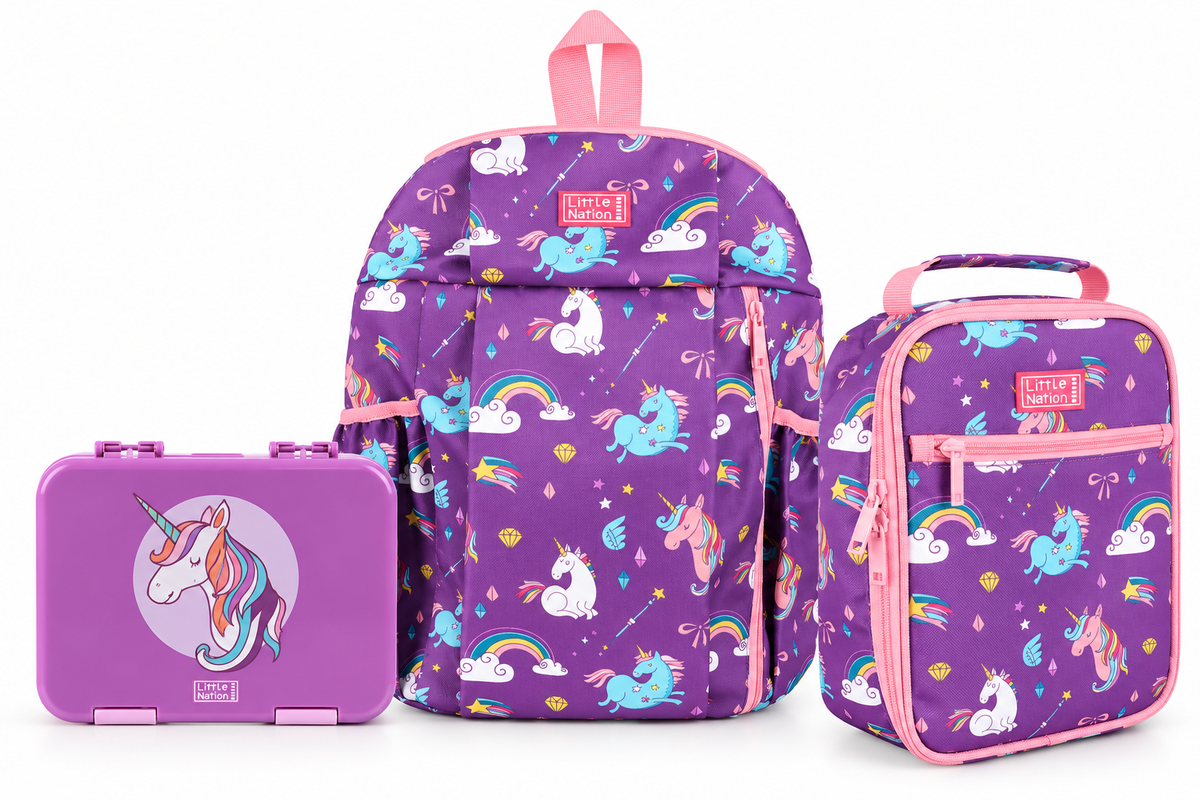 Back to School Bundle - Purple Unicorn