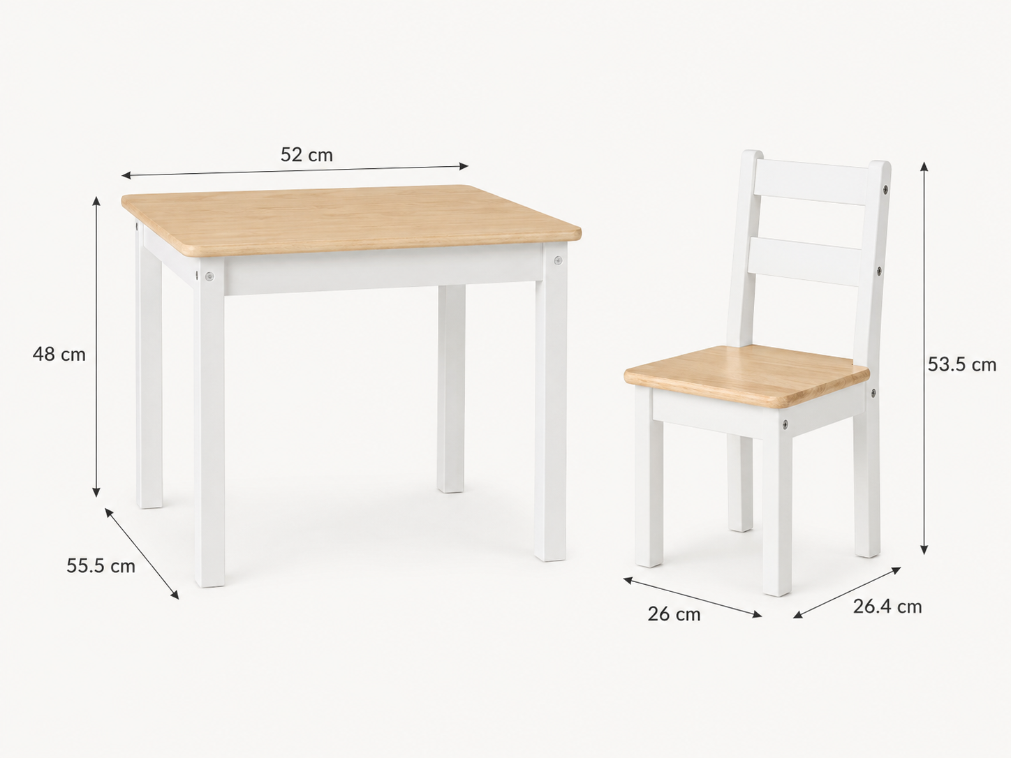 Hendrix Kids Table and Chairs Set