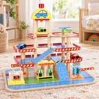 The Sammy – Wooden Play Car Park