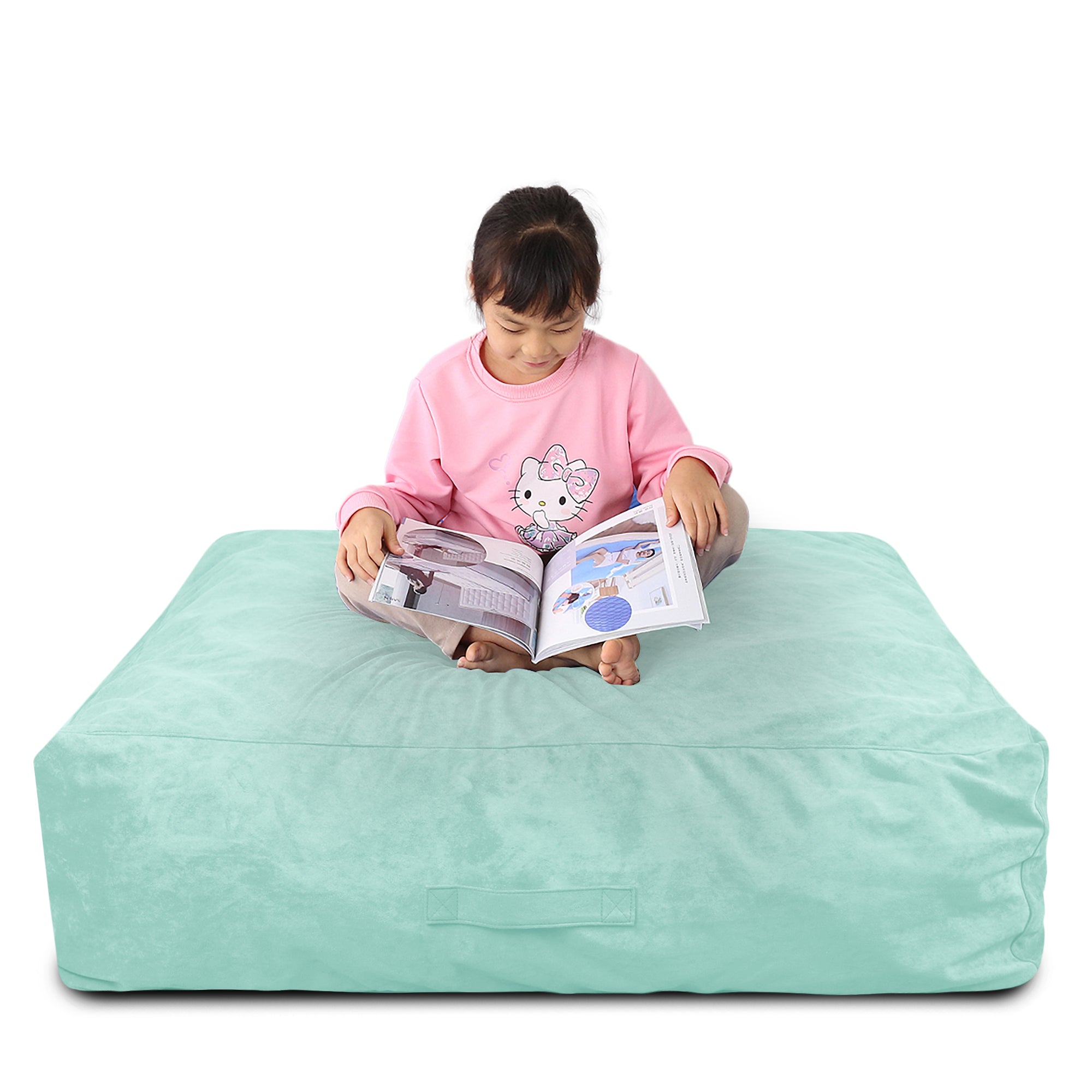 Square Crash Pad (Mint Green)