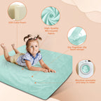 Square Crash Pad (Mint Green)