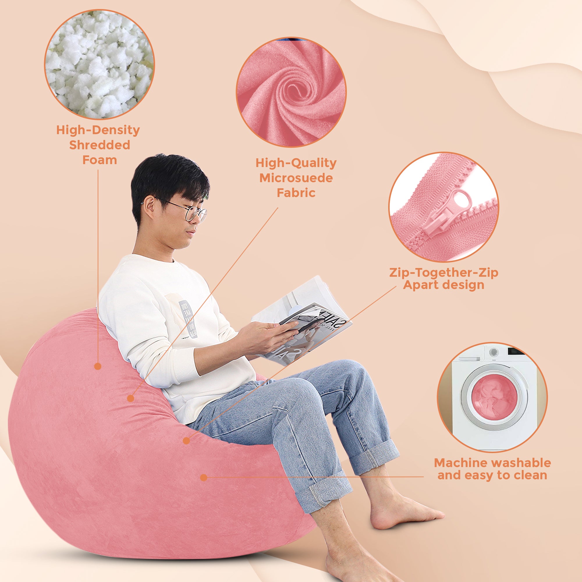 Foam Bean Bag