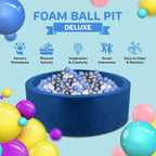 Blue Foam Ball Pit Deluxe (balls not included)