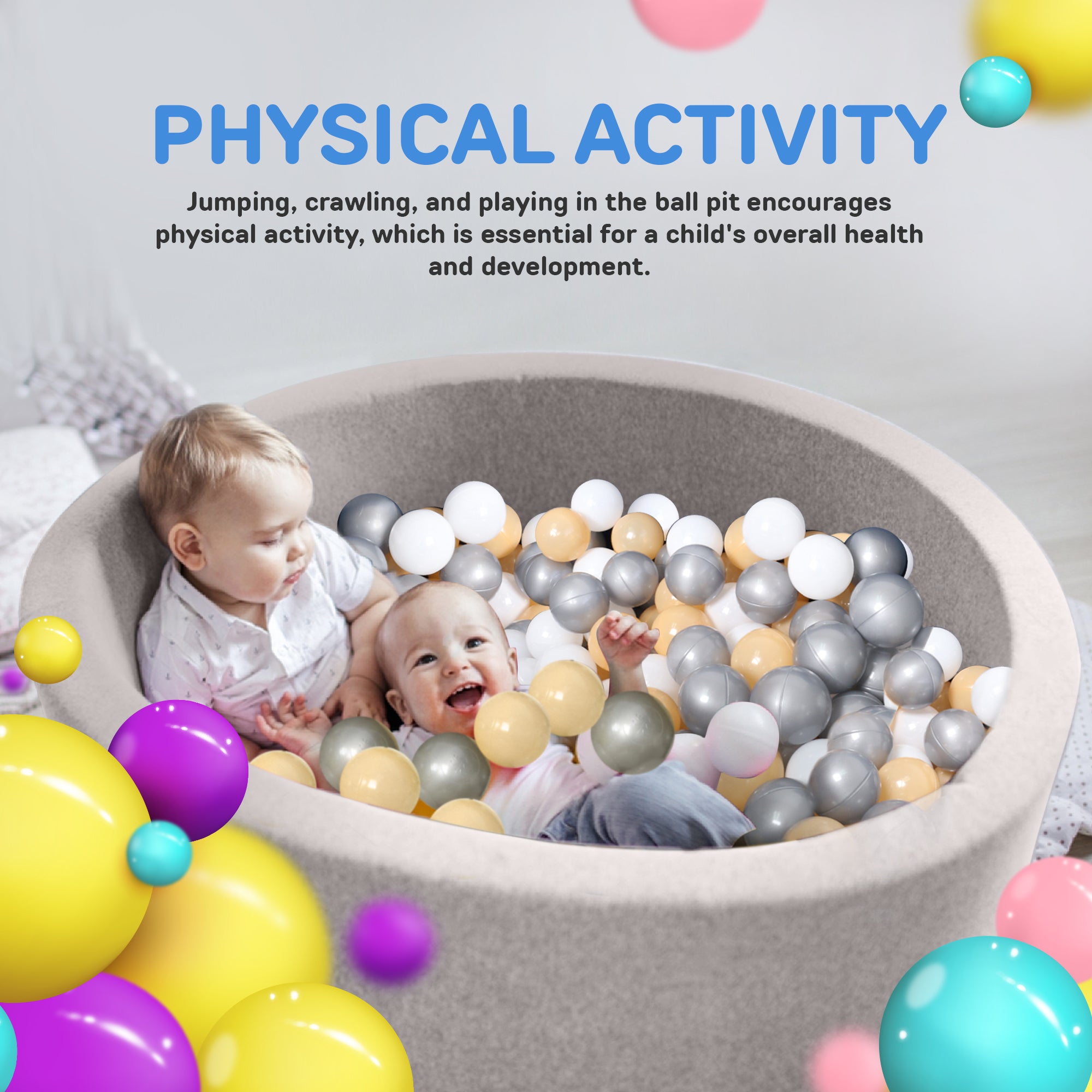 Foam Ball Pit Deluxe (Balls not included)