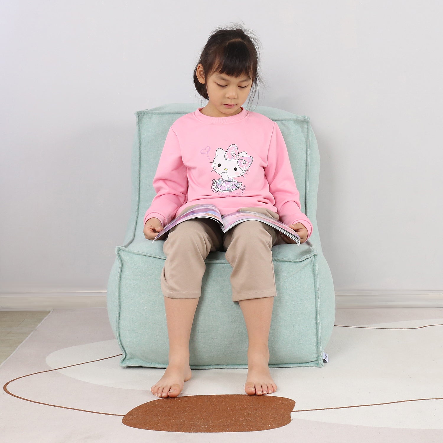 Mini Lounger (Mint Green)
