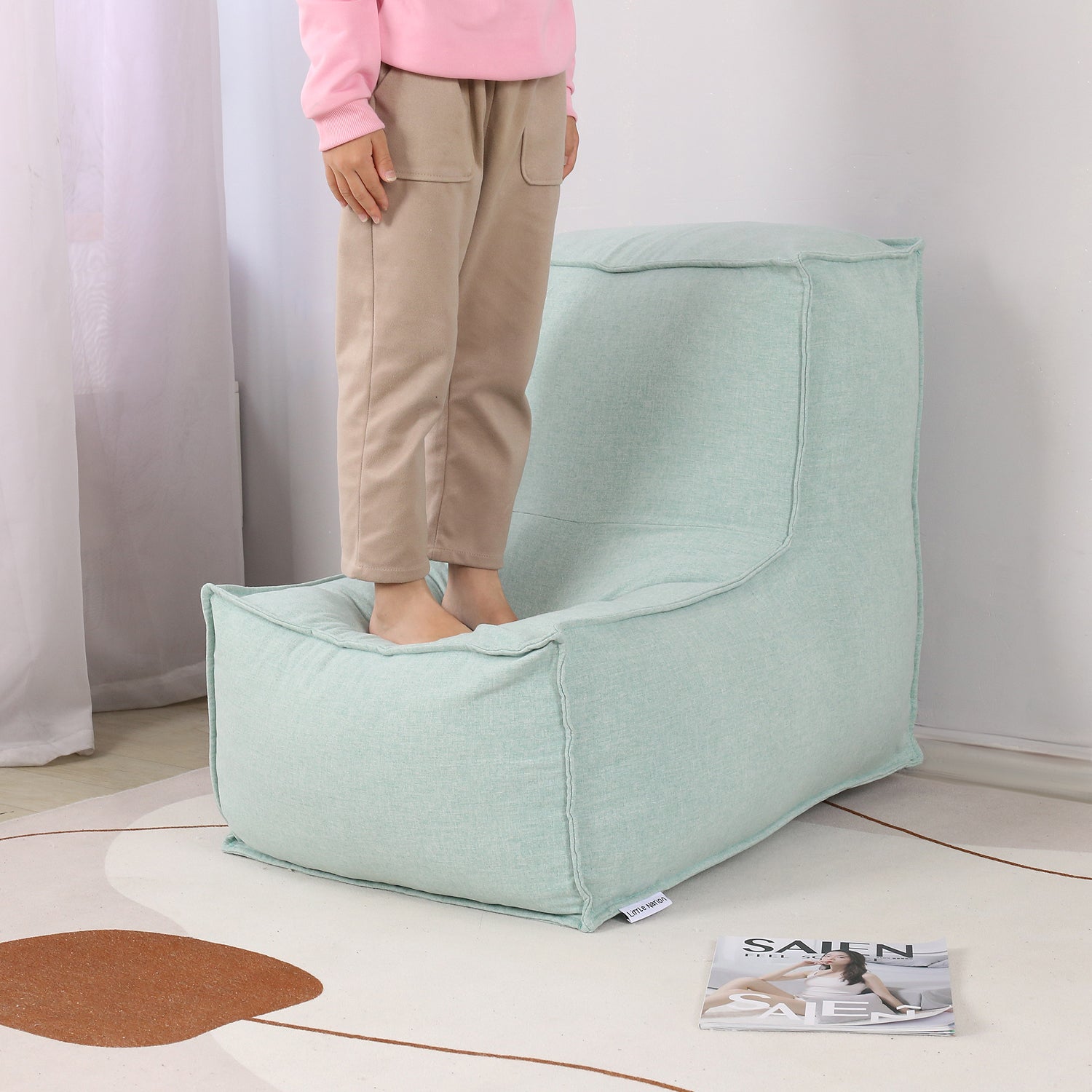 Mini Lounger (Mint Green)