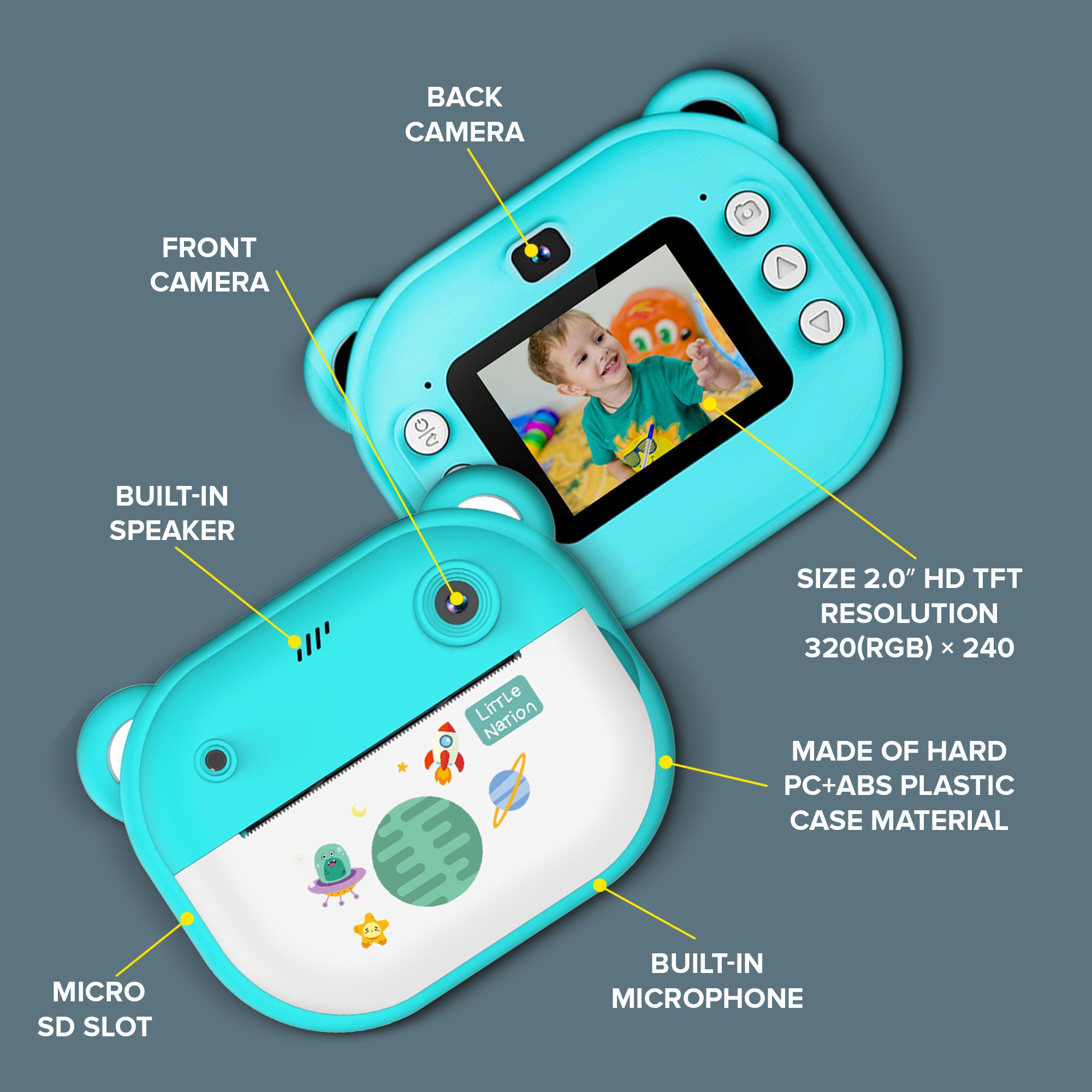 Instant Print Kids Camera