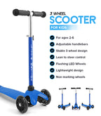 3 Wheel Scooter - Blue