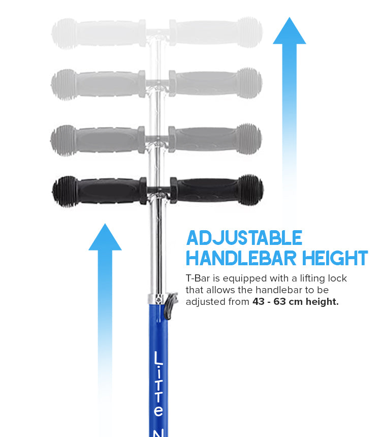 3 Wheel Scooter - Blue