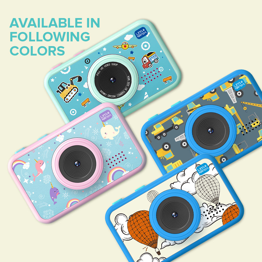 Kids Camera Mint Green