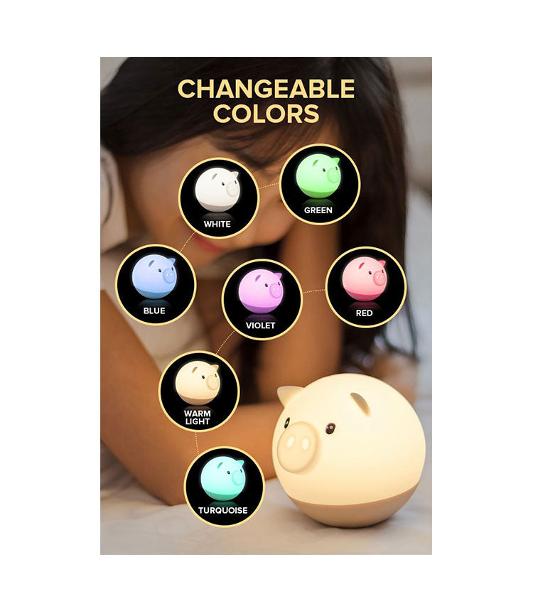 Kids Nightlight Pig