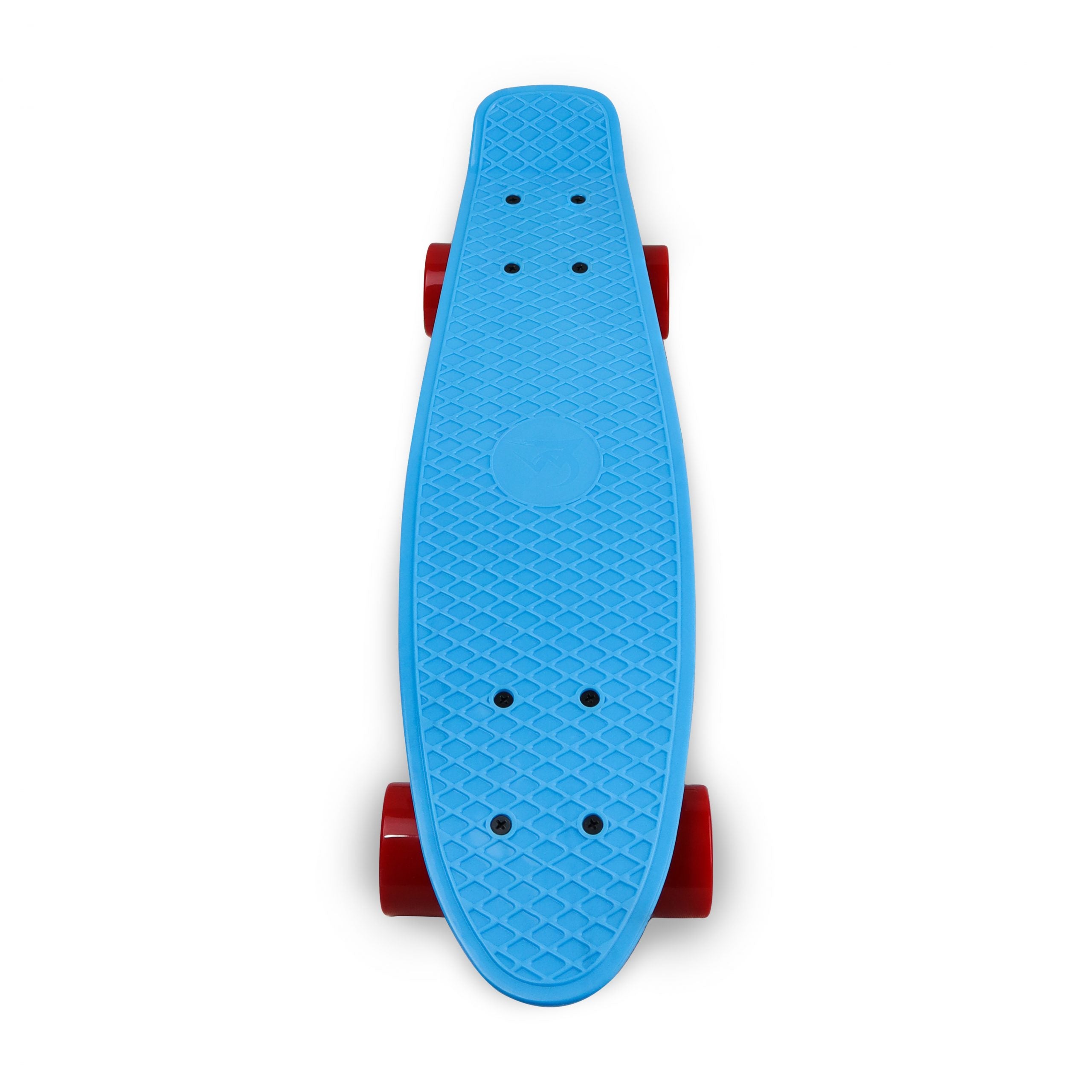 Mini Cruiser Skateboard - Blue/Red